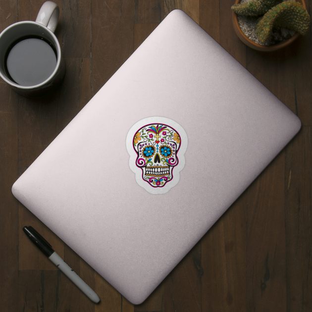 Día de Muertos Sugar Skull by BamBam